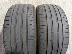 255/45R19 Hankook veNtus S1 evo3 EV テスラ承認T1 中古品2本セット（F）