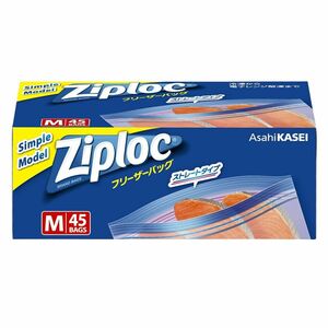 ジップロック Ziploc フリーザーバッグ 保存袋 Mサイズ