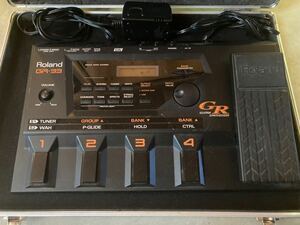 完動送料無料 Roland GR-33 ローランド ギターシンセサイザー ギターシンセ BOSS オマケ エフェクターケース付 アルペジエイター搭載 GR 33