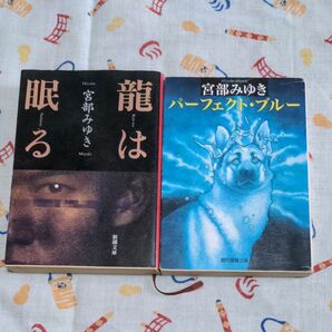 「龍は眠る」「パーフェクト・ブルー」宮部みゆき２冊セット