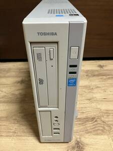 ☆EK017【中古現状品】 デスクトップパソコン 本体のみ 東芝 EQUIUM 4040 (Core i5-4590 3.30GHz/4GB/HDD500GB/DVD) PE404N