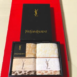 YSL イヴ・サンローラン　ウォッシュタオルセット