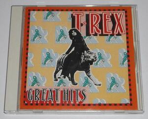 94年発売盤◎解説/歌詞付『Great Hits：T. Rex 』マーク・ボラン★グラム・ロック絶頂期のベスト★テレグラム・サム,メタル・グルー他