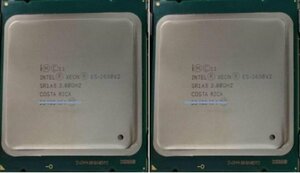 Intel xeon E5-2690v2　2個セット■ 正規完動品 ■＠送料無料