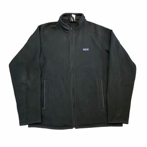 patagonia ベターセーター M ブラック フル ジップ フリース ジャケット プルオーバー ロゴ アウトドア パタゴニア