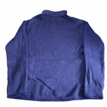 2000年製 patagonia ベターセーター WOMEN’S XL ブルー ハーフジップ フリースジャケット プルオーバー ロゴ アウトドア パタゴニア 25616_画像6