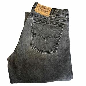 90s USA製 Levi's 506 ブラック デニムパンツ W30 L32 ストレート ブラックデニム リーバイス ジーンズ Levis ヴィンテージ