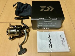 新品未使用♪送料込み即決♪ ダイワ ルビアス エアリティ LT3000S-CXH(イグジスト スティーズ タトゥーラ)