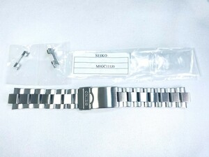 M0GC111J0 SEIKO 18mm 純正ステンレスブレス SZER024/SZER025/SZER026/SZER027/SZER029/7T92-0CA0他用 ネコポス送料無料