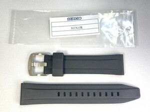 301N1JR SEIKO プロスペックス 22mm 純正ラバーバンド ブラック SBDL021/V175-0BZ0他用 ネコポス送料無料