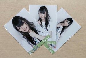 A07【AKB48】松井咲子②　３枚セット(全３枚)　生写真 