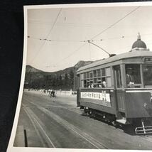 T2337 古い 鉄道写真 検索）希少資料 「1910〜1945」朝鮮 昌慶宮 韓国 ソウル 古写真 鉄道コレクター放出品 路面電車 当時物 チョゴリ_画像2