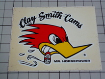 Clay Smith Cams MR. HORSEPOWER ステッカー 当時物 です(90×69mm) クレイスミス_画像1