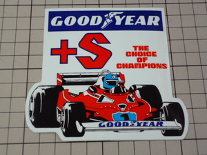 正規品 GOOD YEAR ステッカー (107×96mm) グッドイヤー