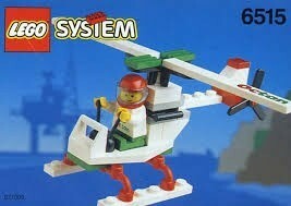 LEGO レゴ　6515 ヘリコプター　街シリーズ　説明書付き