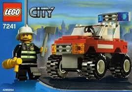LEGO レゴ　7241 消防車　街シリーズ