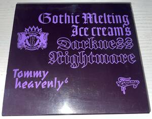 ★TOMMY HEAVENLY6 CD+DVD GOTHIC MELTING ICE CREAM'S DARKNESS NIGHTMARE★