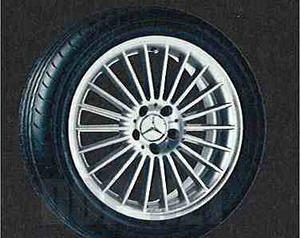 SLクラス AMGスタイルVのフロント/リア用の8.5J×18ET30 255/40 R18 ベンツ純正部品 パーツ オプション