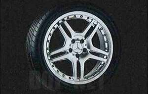 CLKクラス スタイルIV・マルチピースのリア用の8.5J×18ET30255/35R18 ベンツ純正部品 パーツ オプション