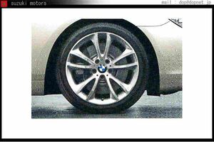 6 GRAN COUPE Vスポーク・スタイリング366 エア・バルブ（空気圧コントロール付）のみ BMW純正部品 パーツ オプション