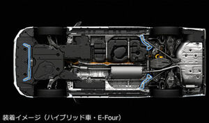 GR PARTS パフォーマンスダンパーセット（HEV車） ※E-Four用 MS303-58012 ヴェルファイア用 トヨタ