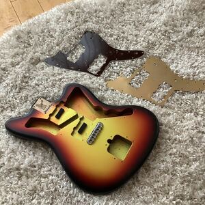 美品　warmoth jazzmaster ボディ　パーツ付き　ワーモス　ジャズマスター　