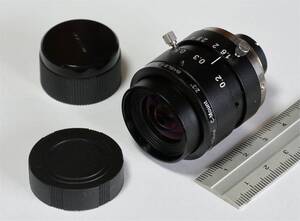 ★ Basler/バスラ―　C23-1216-2M-S　12mm F1.6　Cマウント　２メガ　2/3”　FA産業用　動作確認　TV LENS