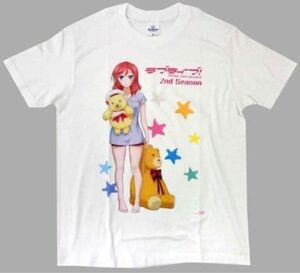 西木野真姫 描き下ろしイラスト使用Tシャツ ホワイト Mサイズ ラブライブ！　2nd season