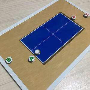  ping-pong military operation simulation board A4 size table tennis pngpngqi