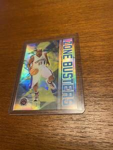 vince carter topps chrome refractor 2002-03 ビンス カーター リフラクター プリズム silver holo NBA カード non auto zone busters