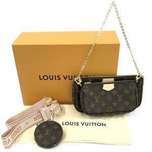 【新品同様】LOUIS VUITTON ルイヴィトン ミュルティ・ポシェット・アクセソワール モノグラム M44840 RFID（ICチップ入り）