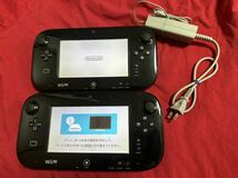 任天堂 ニンテンドー Nintendo ゲームパッド Wii U まとめて 黒 ジャンク品_画像1