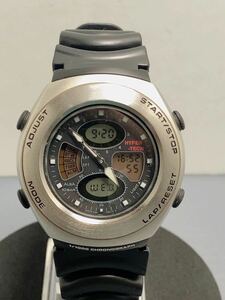 希少 レア SEIKO ALBA HYPER-TECH セイコー アルバ ハイパーテック V085-0040 腕時計 稼働品 社外新品ベルト 日本製 クオーツ