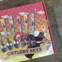 鬼滅の刃 CUTLERY SET3 スプーン3本 フォーク3本 セット 未開封品 未使用品_画像6