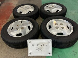 ★TOYO 夏 2023年製!! U61W 三菱 タウンボックス　純正 13インチ アルミ ホイール　4本　13×4.5J ＋46 PCD100 4穴 ハブ径56　165/65R13★