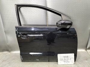 ★DBA-6RCBZ ワーゲン 6R ポロ　平成22年　純正　運転席側　右　F フロント ドア ASSY　ミラー付　M535　LC9X ディープブラックパール 黒★