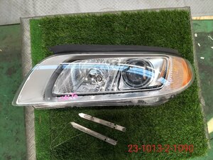 ★キレイ目!! DBA-BB5254W　ボルボ V70 2.5T LE　純正　助手席側　左　HID　ヘッドライト ヘッドランプ　光軸ネジOK　31353534★