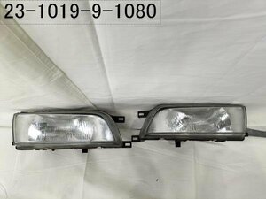 *FN15 Nissan Pulsar CJ-2 sedan Heisei era 7 year original left right set head light headlamp Ichiko :1513*