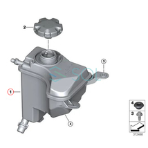 BMW MINI F54 F55 F56 F57 F60 ラジエーター サブタンク エクスパンションタンク ワン クーパー クーパーD クーパーS JCW 17137617362_画像6