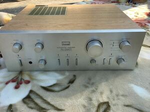 高級 SANSUI サンスイ AU-D607F ステレオプリメインアンプ オーディオ機器 名機アンプ シルバー筐体 アンプ 当時物 現状売り切り ＊