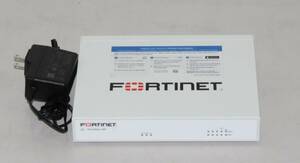 【FG-40F】Fortinet FortiGate-40F UTM ライセンス 27年06月28日【通電OK】【初期化済】【ACアダプター付き】