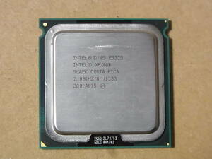 ◎Intel Xeon E5335 SLAEK 2.00GHz/8M/1333 Clovertown LGA771 4コア (Ci0710)