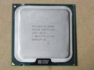 ☆Intel Core2Duo E8400 SLB9J 3.00GHz/6M/1333/06 Wolfdale LGA775 2コア (Ci0718)