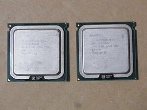 ●2個セット●Intel Xeon 5148 SL9RR 2.33GHz/4M/1333/LV LGA771 2コア 同ロット TDP40W (Ci0727)