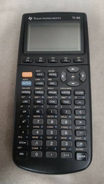 COQ750 Texas instruments TI-86 電卓 動作OK 現状品 送料無料 