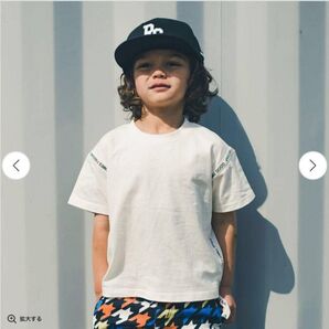RADCHAP ロゴテープ半袖Tシャツ