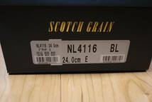 【美品・使用3日】SCOTCH GRAIN NL4116BL 24.0cm ワイズE スコッチグレイン ストレートチップ ブラック_画像10