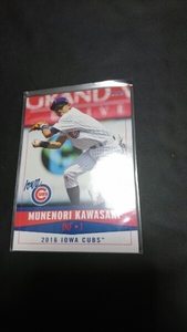 2016年Iowa Cubs 川崎宗則 マイナーリーグカード