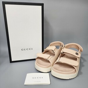 【GUCCI 】ダブルG シャークソール ストラップ サンダル スポーツサンダル