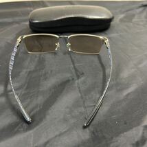 美品 Ray-Ban レイバン 眼鏡フレーム RB 8412 2502 5417 145 カーボン ブラック/ブルー ハーフリムフレーム ケース付き_画像4